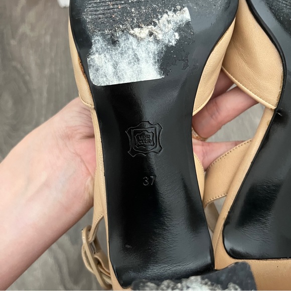 Gianni Versace Vintage Leather Ballet Bow Heels - Picture 8 of 12